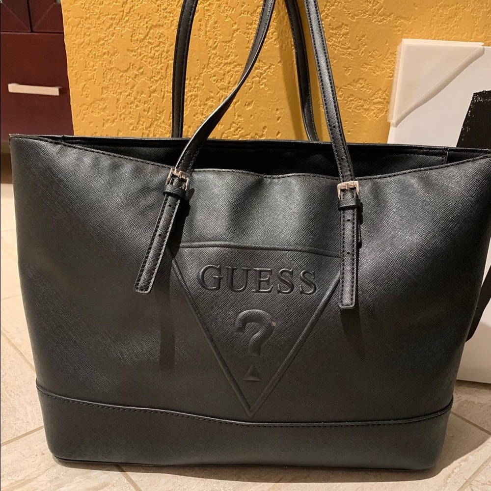 Guess Black Tote